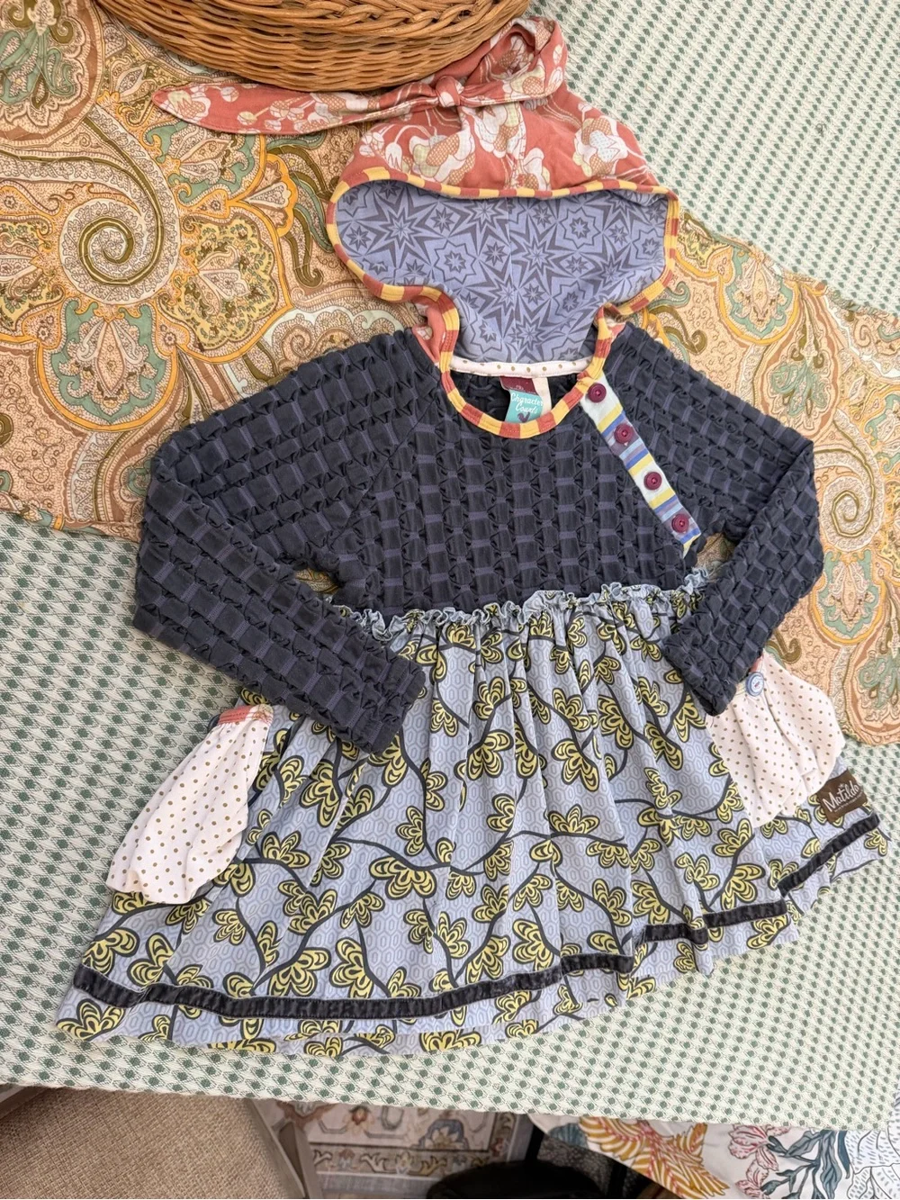 Matilda Jane Character Counts Monroe Chrissy Dress Size 2T Toddler Girl Like New